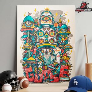 Goose The Band Official Artwork Poster At London UK On May 22nd And 23rd 2026 Home Decor Poster Canvas