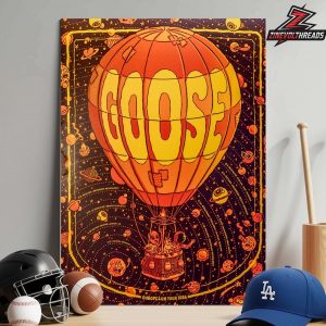 Goose The Band Official Artwork Poster Europe And UK Tour 2026 Home Decor Poster Canvas