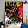 Guns N’ Roses 2026 Tour Event Poster For Night Two At Hard Rock Hollywood FL On May 5th 2026 Home Decor Poster Canvas