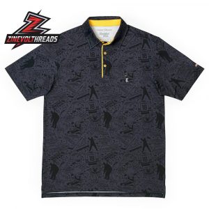 Happy Gilmore Just Tap It In RSVLTS All-Day Polo Shirt Funny Golf Movie Inspired Polo