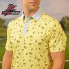 Happy Gilmore Play It Where It Lies RSVLTS All-Day Polo Shirt Tropical Golf Comedy Inspired Polo