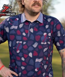 Happy Gilmore The Price Is Wrong RSVLTS All-Day Polo Shirt Funny Golf Movie Inspired Polo