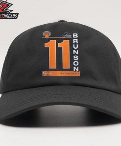 Jalen Brunson New York Knicks 2026 NBA Finals Name And Number Legacy Snapback Classic Hat Cap