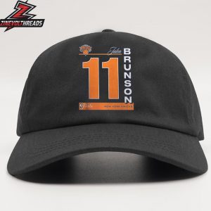 Jalen Brunson New York Knicks 2026 NBA Finals Name And Number Legacy Snapback Classic Hat Cap
