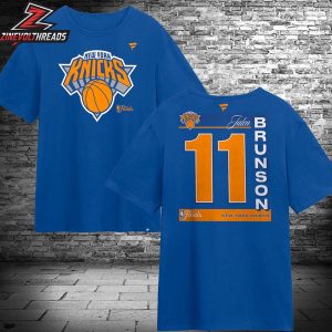 Jalen Brunson New York Knicks 2026 NBA Finals Name And Number Legacy Two Sided Unisex T-Shirt