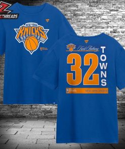 Karl-Anthony Towns New York Knicks 2026 NBA Finals Name And Number Legacy Two Sided Unisex T-Shirt