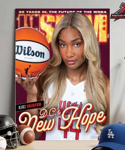 Kiki Iriafen Washington Mystics On The WSlam 262 Magazine Cover D.C’s New Hope Home Decor Poster Canvas