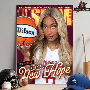 Kiki Iriafen Washington Mystics On The WSlam 262 Magazine Cover D.C’s New Hope Home Decor Poster Canvas