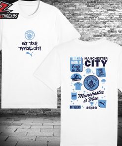 Manchester City Parade Tee Celebrate The Cityzens’ Unforgettable 2025-26 Season Two Sided Unisex T-Shirt