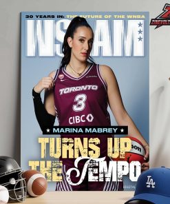 Marina Mabrey Toronto Tempo On The Gold Metal WSlam 262 Magazine Cover Turn Up The Tempo Home Decor Poster Canvas