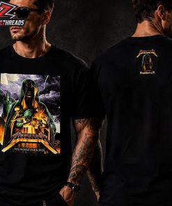 Metallica 2026 World Tour M72 Frankfurt Night 1 Artwork Venue Tee At Deutsche Dank Park On 22nd May Two Sided Unisex T-Shirt