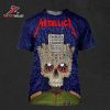 Metallica M72 Tour 2026 Artwork Venue Poster Pop Up Merch Store At Bucharest Romania On May 13th 2026 All Over Print Shirt