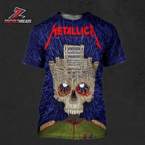 Metallica M72 Bucharest 2026 Venue Poster Pop Up Merch Store At Arena Nationala Romania On May 13th 2026 All Over Print Shirt