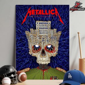 Metallica M72 Bucharest 2026 Venue Poster Pop Up Merch Store At Arena Nationala Romania On May 13th 2026 Home Decor Poster Canvas
