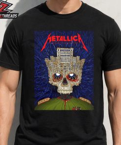 Metallica M72 Bucharest 2026 Venue Poster Pop Up Merch Store At Arena Nationala Romania On May 13th 2026 Unisex T-Shirt
