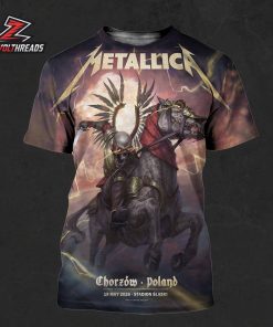 Metallica M72 Chorzow 2026 Venue Poster Pop Up Merch Store At Stadion Slaski Poland On May 19th 2026 All Over Print Shirt