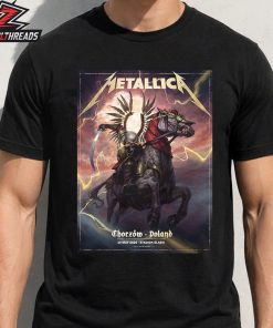 Metallica M72 Chorzow 2026 Venue Poster Tee Pop Up Merch Store At Stadion Slaski Poland On May 19th 2026 Unisex T-Shirt