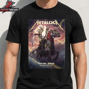 Metallica M72 Chorzow 2026 Venue Poster Tee Pop Up Merch Store At Stadion Slaski Poland On May 19th 2026 Unisex T-Shirt