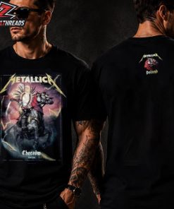 Metallica M72 Chorzow 2026 Venue Tee Pop Up Merch Store At Stadion Slaski Poland On May 19th 2026 Two Sided Unisex T-Shirt
