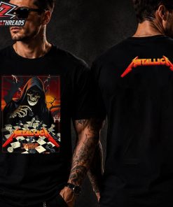 Metallica M72 Frankfurt Exclusive Limited Edition Frankfurt Pop Up Art At Deutsche Bank Park Germany On May 22nd And 24th 2026 Two Sided Unisex T-Shirt
