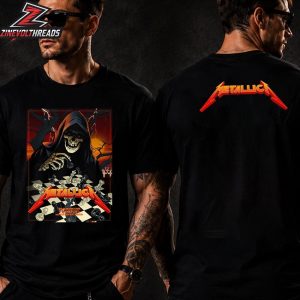 Metallica M72 Frankfurt Exclusive Limited Edition Frankfurt Pop Up Art At Deutsche Bank Park Germany On May 22nd And 24th 2026 Two Sided Unisex T-Shirt