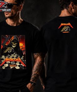 Metallica 2026 World Tour M72 Frankfurt Combined 2 Nights Poster Tee At Deutsche Dank Park On May 22nd And 24th Two Sided Unisex T-Shirt