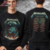 Metallica M72 Tour 2026 Artwork Venue Poster Pop Up Merch Store At Bucharest Romania On May 13th 2026 Unisex T-Shirt