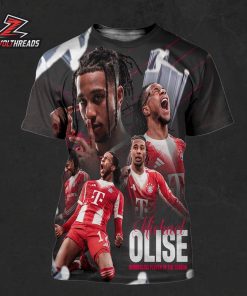 Michael Olise Bayern Munchen Is Bundesliga Player Of The Season 2025-26 All Over Print Shirt