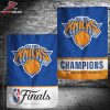 New York Knicks 2026 NBA Eastern Conference Champions Double-Sided Vertical Garden House Flag New York Knicks 2026 NBA Eastern Conference Champions Double-Sided Vertical Garden House Flag