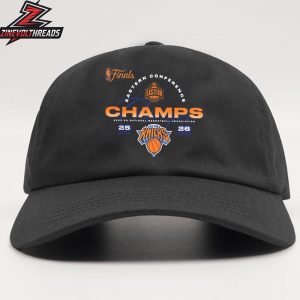 New York Knicks 2026 NBA Eastern Conference Champions Roster Snapback Classic Hat Cap