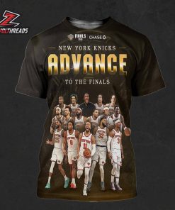 New York Knicks Eastern Cofernece Champions Advance To The Final NBA 2025-26 All Over Print Shirt