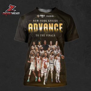 New York Knicks Eastern Cofernece Champions Advance To The Final NBA 2025-26 All Over Print Shirt