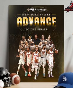 New York Knicks Eastern Cofernece Champions Advance To The Final NBA 2025-26 Home Decor Poster Canvas