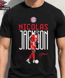 Nicolas Jackson Bayern Munich Farewell Goretzka Tee Merch Unisex T-Shirt