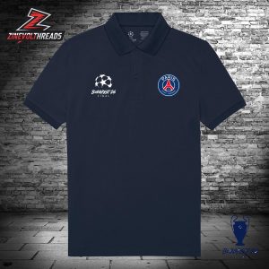 Paris Saint-Germain Budapest 26 UCL Final Polo Shirt Champions League Final PSG Football Polo