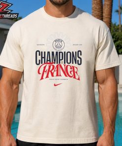 Paris Saint-Germain Nike Ligue 1 Winners Tee Champions France Unisex T-Shirt