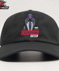 Paris Saint-Germain PSG Champions d’Europe 2026 UEFA Champions League Snapback Classic Hat Cap
