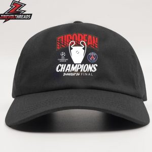 Paris Saint-Germain PSG European Champions 2026 UEFA Champions League Snapback Classic Hat Cap