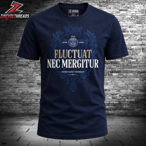 Paris Saint-Germain PSG Fluctuat Nec Mergitur 2026 UCL Champions Unisex T-Shirt