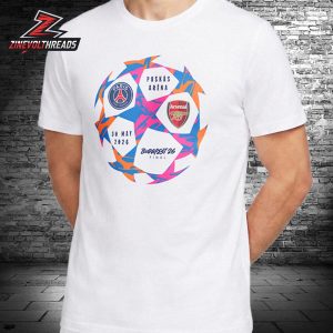 Paris Saint-Germain Versus Arsenal UCL Finalist Budapest 2026 Starball Tee At Puskas Arena On May 30th Unisex T-Shirt