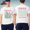 Pixies P40 Asia Tour Merch 2026 Framed Rosa Tee Two Sided Unisex T-Shirt