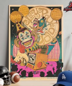 Primus Artwork Venue Poster At Marymoor Live Redmond WA On May 23rd 2026 Home Decor Poster Canvas
