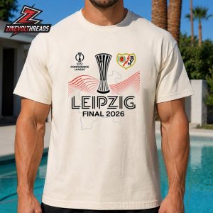 Rayo Vallecano At Leipzig 26 UECL Final Merchandise Limited Unisex T-Shirt