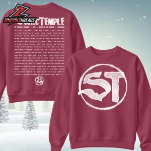 Sonic Temple 2026 Distress ST Crewneck Merchandise Limited Two Sided Unisex T-Shirt