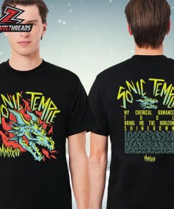 Sonic Temple 2026 Dragon Thorn Youth Tee Merchandise Limited Two Sided Unisex T-Shirt