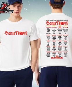 Sonic Temple 2026 Line Up Art And Music Festival At Historic Crew Stadium Columbus Ohio On May 14th-17th Two Sided Unisex T-Shirt