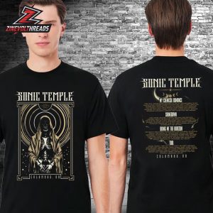 Sonic Temple 2026 Night Wish Tee Merchandise Limited Two Sided Unisex T-Shirt