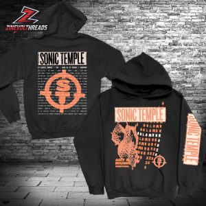 Sonic Temple 2026 Patchwork Hoodie Merchandise Limited Classic T-Shirt