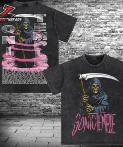 Sonic Temple 2026 Reaper Cyclone Tee Merchandise Limited Two Sided Unisex T-Shirt