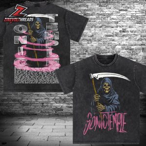 Sonic Temple 2026 Reaper Cyclone Tee Merchandise Limited Two Sided Unisex T-Shirt